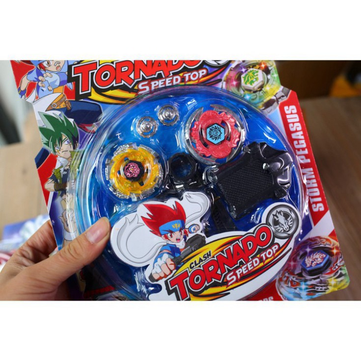 Bộ Con Quay Chiến Thần vô địch TORNADO mang Bàn Đấu Nado Beyblade Vô Cực Vòng Xoay Thần Tốc