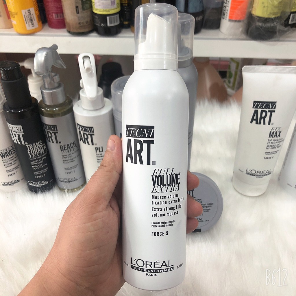 Mút tạo đội phồng cho tóc hoặc tạo kiểu cho tóc nam TECNI ART LOREAL