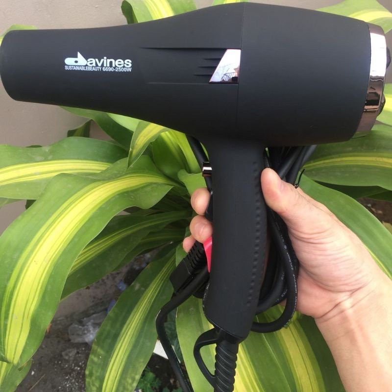 Máy Sấy Tóc Cao Cấp 2 Chiều Nóng Lạnh Davines 6690 2500W Chuyển Dụng Salon Hoặc Mã 6660 - 2500W