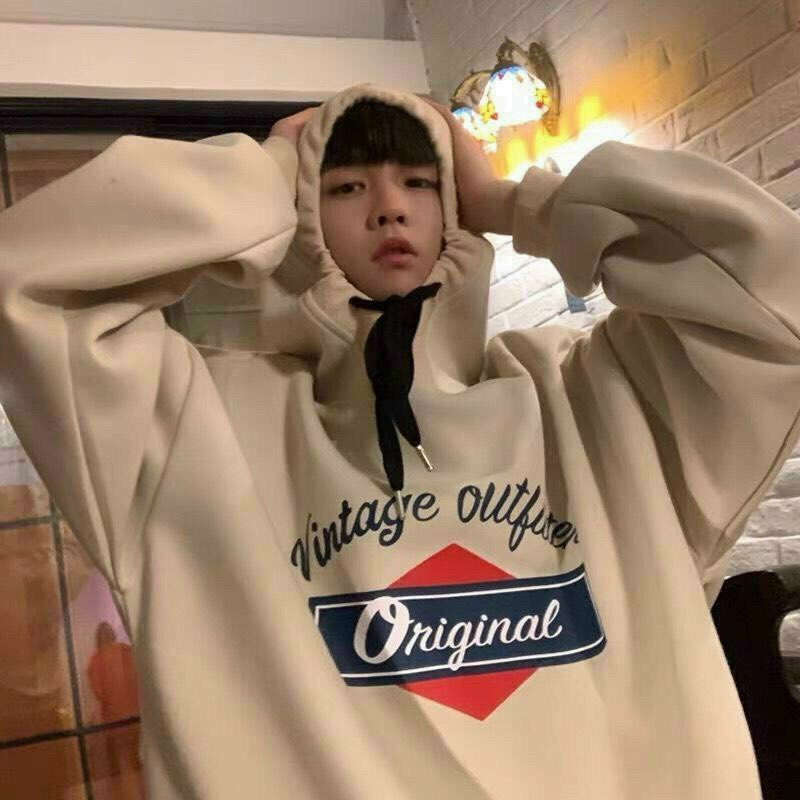 &lt;FREE SHIP&gt; ÁO HOODIE NỈ NGOẠI FORM RỘNG BAO ĐẸP, BAO CHẤT (ORI)