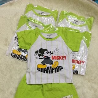 Bộ quần áo thun 100% cotton cho bé trai bé gái