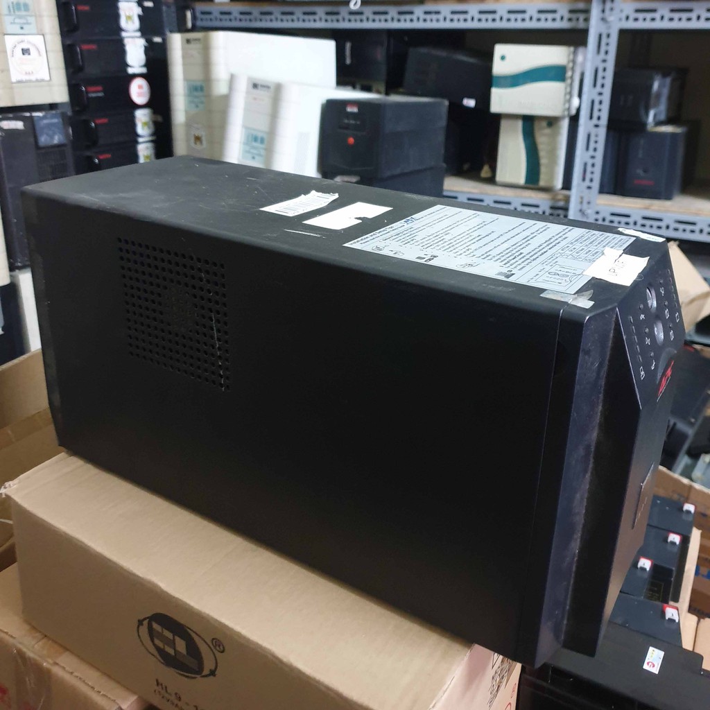 Bộ lưu điện Smart-ups SUA1000i; ups apc 1000va máy cũ main mạch zin nguyên bản đã được thay thế ắc quy mới