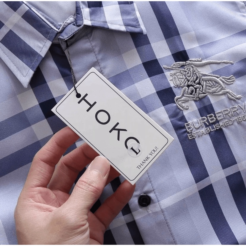 Áo Sơ Mi Nam Tay Dài Kẻ Sọc Logo Thêu Ngựa Nổi Cực Đẹp Phong Cách Bảnh Bao Siêu Chất [NEW UNISEX]