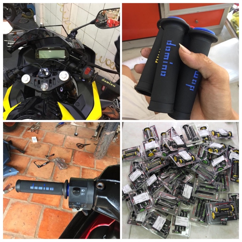 Bao tay xe máy Domino chất lượng cao, gắn được tất cả các loại xe