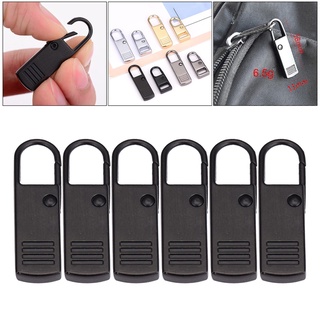 6 Chiếc Kim Loại Có Thể Tháo Rời Dây Kéo Thẻ Sửa Chữa Kéo Tab Cho Quần Áo L