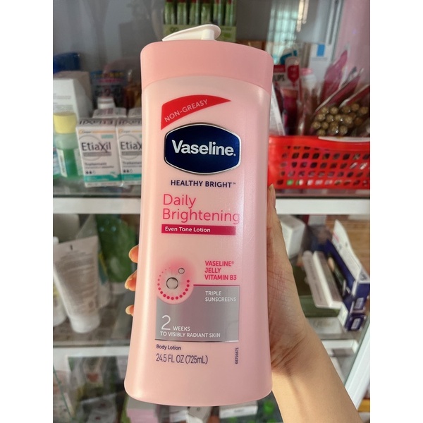 Sữa Dưỡng Thể Vaseline Healthy White UV Lightening 725ml