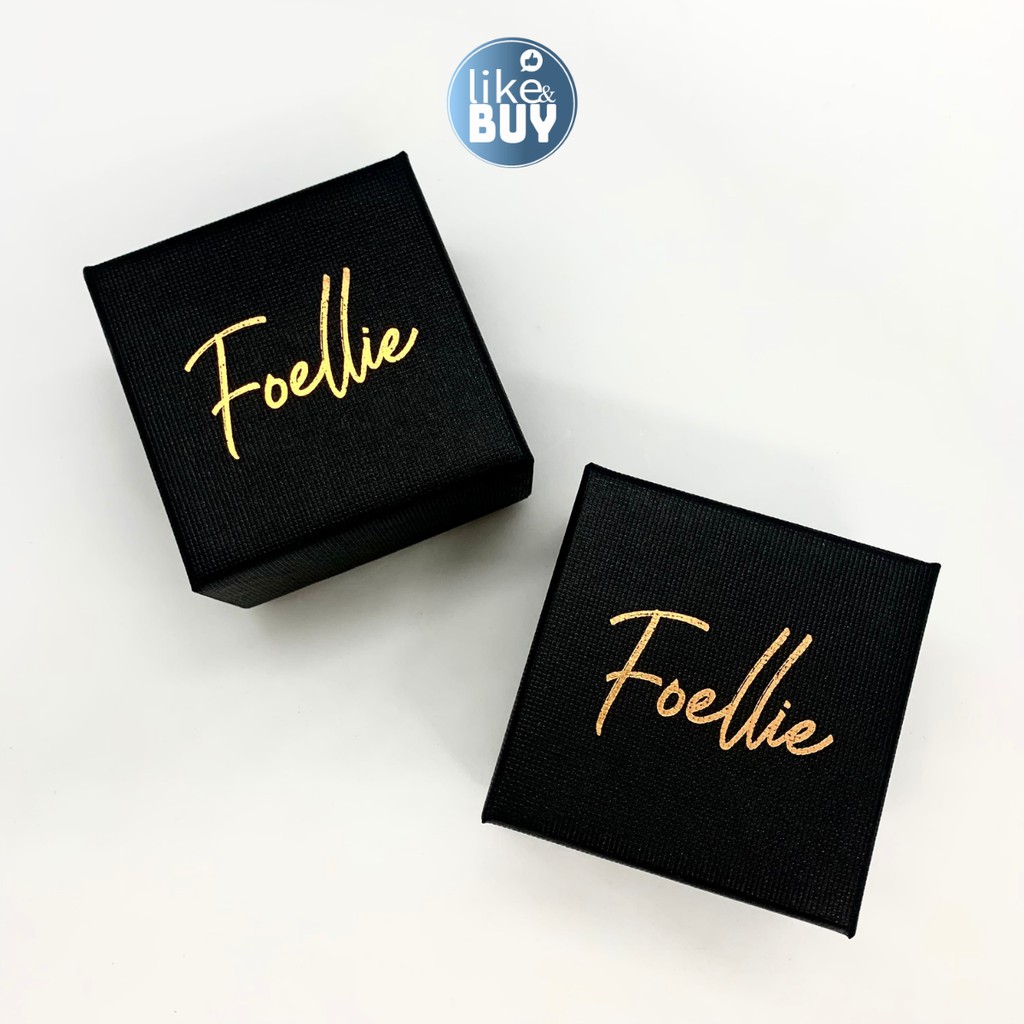 Nước hoa vùng kín Foellie Eau De Bijou màu đen mùi hương thơm lâu 5ml - hàng ngoại Like&Buy