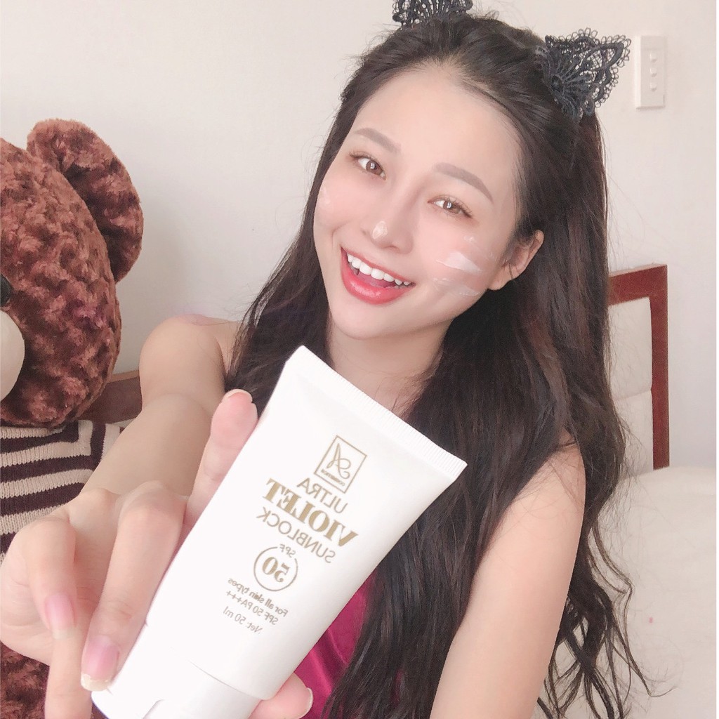 Kem chống nắng Acosmetics - Ultra Volet Sunblock SPF 50+ PA+++ - 50ml, tặng gương