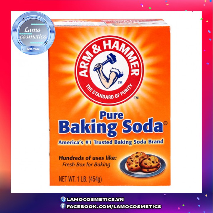 Bột Baking Soda Arm & Hammer 454gr