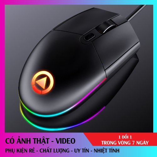 Tặng 1 lót chuột  - Chuột game Gaming mouse G3SE led RGB cực đẹp (Đen)