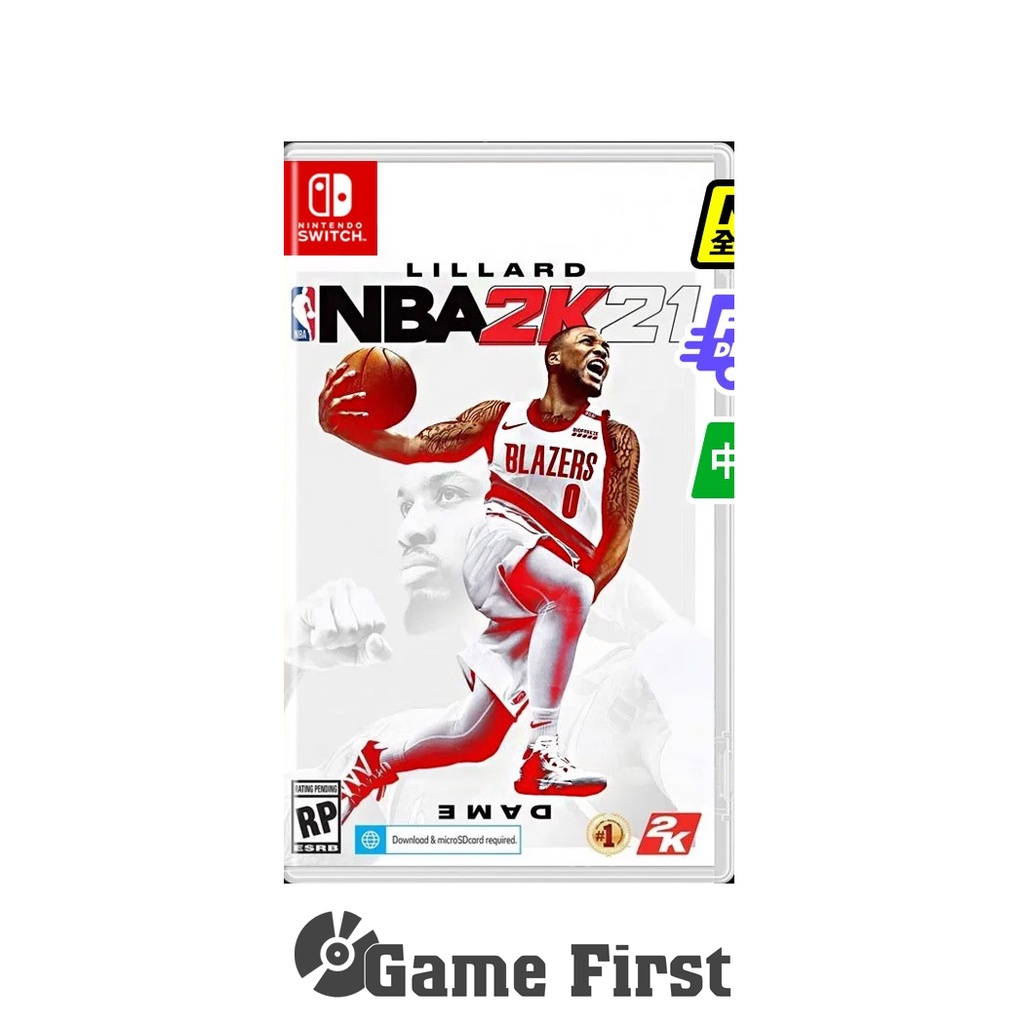 Đĩa game Nintendo switch Nba 2K21