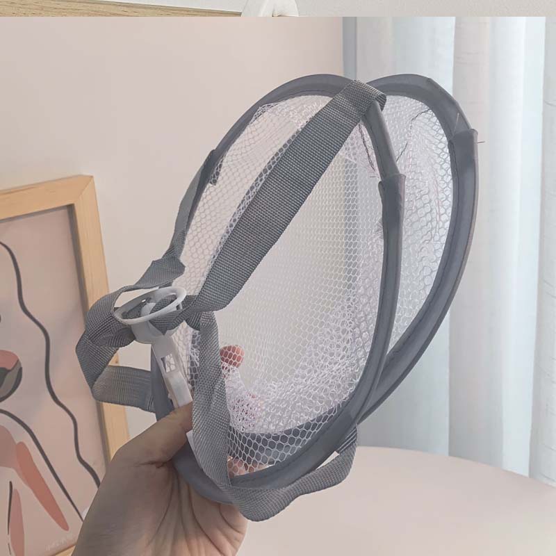 Mới Rổ Lưới Phơi Khô Cọ Trang Điểm Đa Năng Kèm Móc Treo Xoay 360 Độ° Túi Đựng Dụng Cụ Trang Điểm Gấp Gọn Tiện Dụng