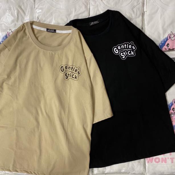[R04][HÌNH THẬT] Áo thun nữ nam unisex căp đôi áo phông nữ tay lỡ GENTLE'S STICK xinh xinh hàng rất đẹp-BT046 | BigBuy360 - bigbuy360.vn