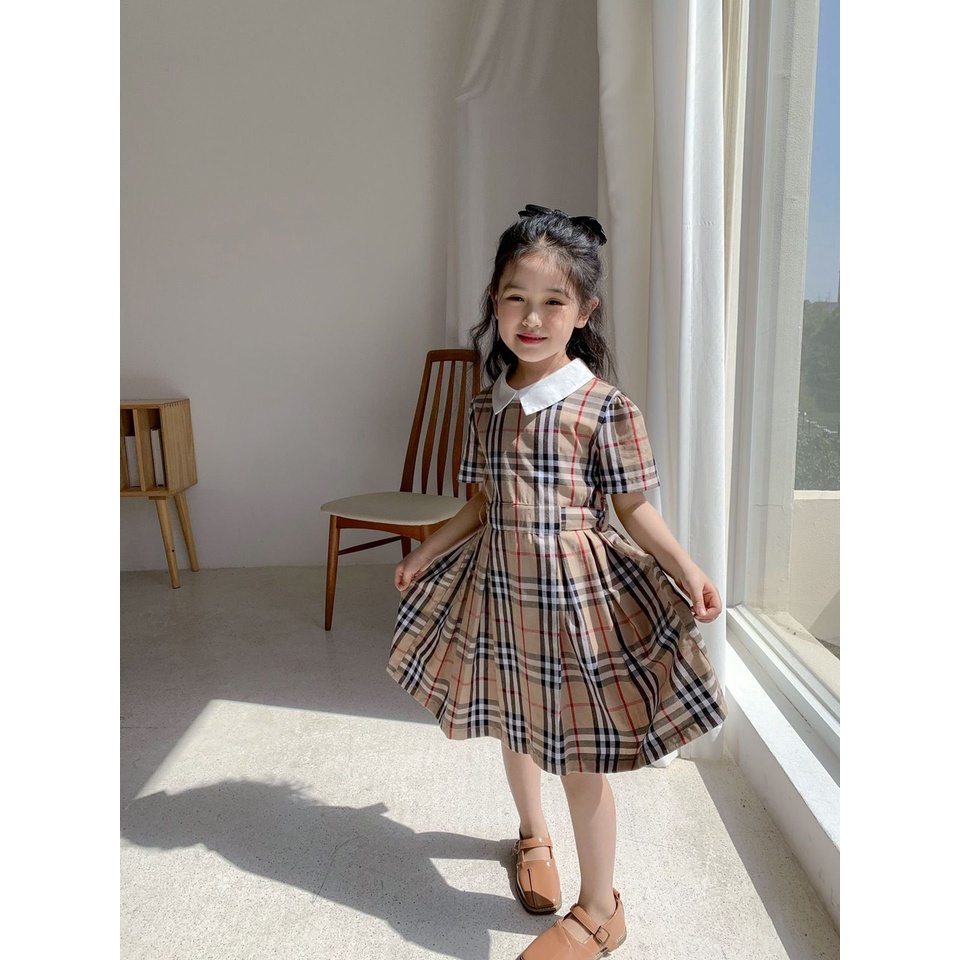Váy kẻ Melisa - HÀNG SALE KO ĐỔI TRẢ