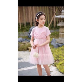 Đầm công chúa ren mềm