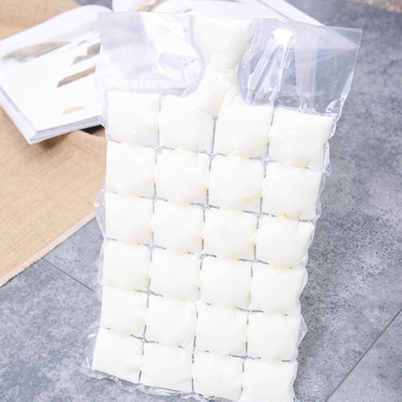Set 10 túi làm đá viên dùng một lần tự đóng băng tiện dụng