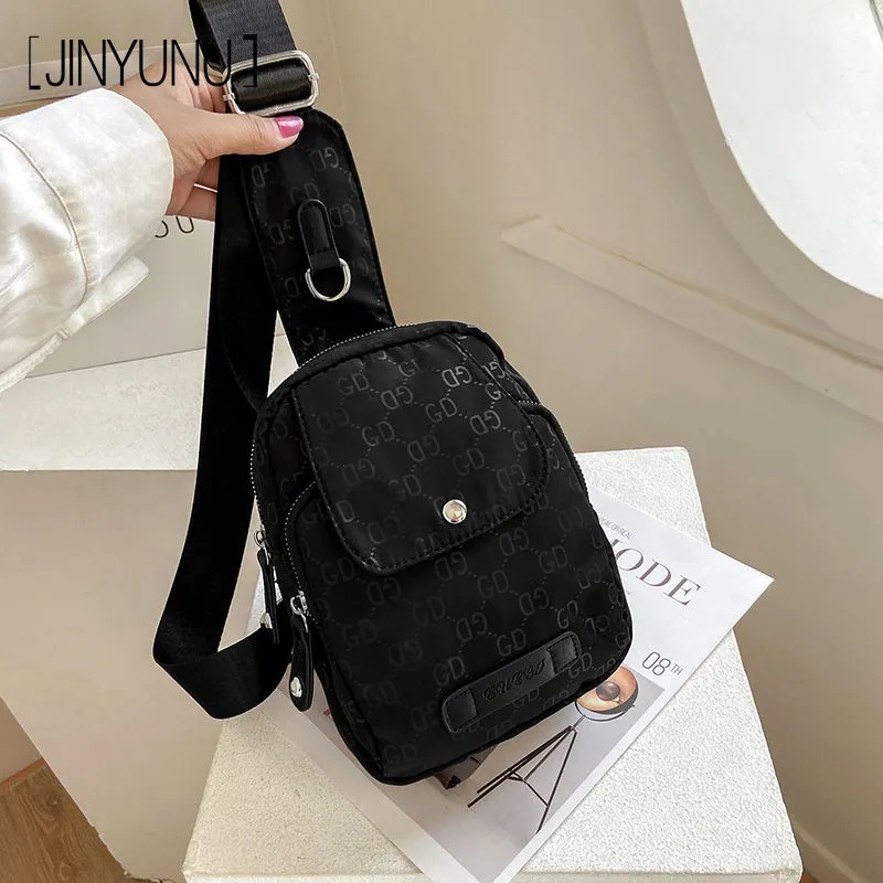 Túi đeo chéo ngực KF050 vải oxford trẻ trung hợp thời trang dành cho nữ