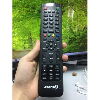  REMOTE ĐIỀU KHIỂN TV SMART ASANZO INTERNET TV loại dài đuôi vát - HÀNG MỚI 100% - Bh 3 tháng 
