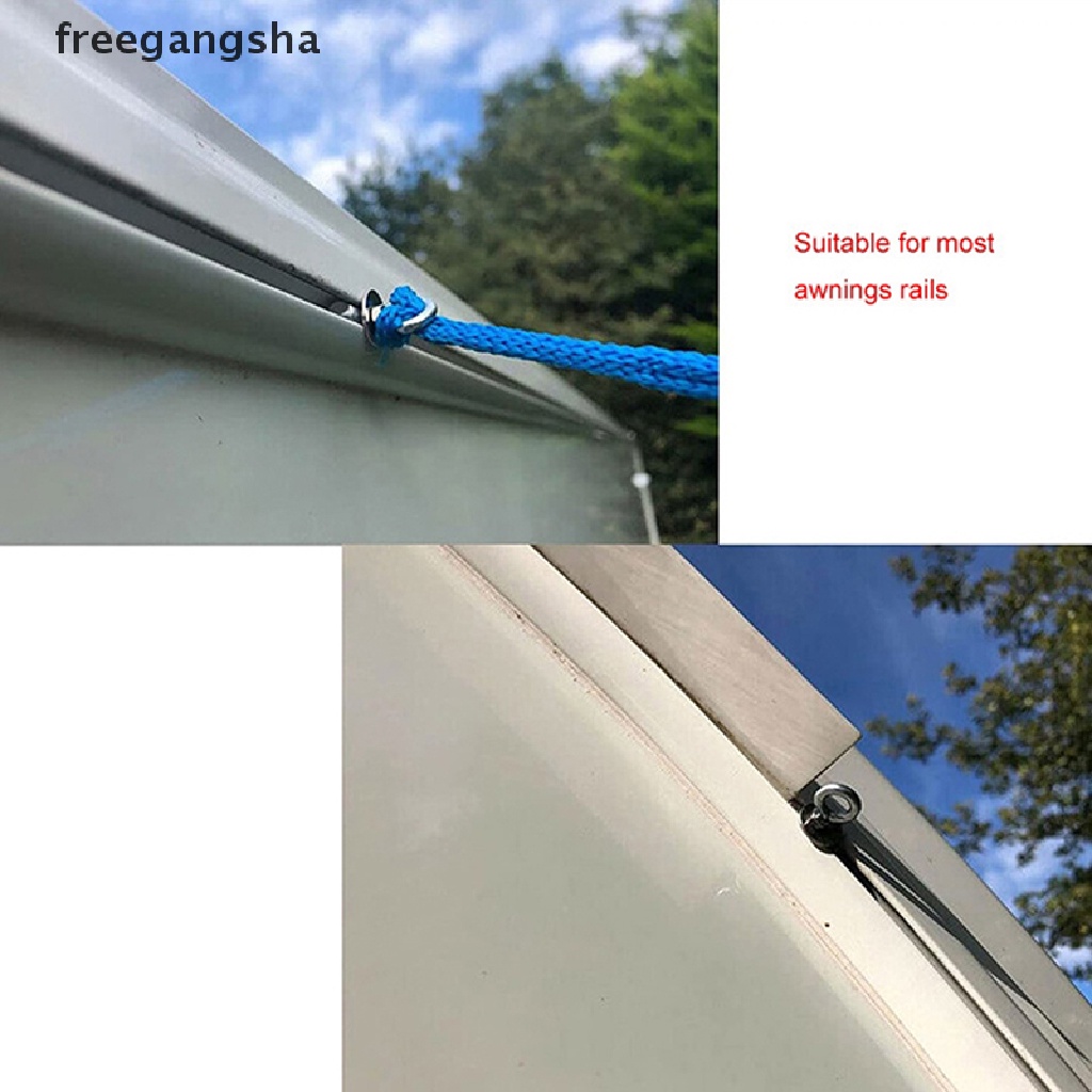 [FREG] M4 Lifting Eye Nut Fastener Front Tent stopper Track Mount Tie Rail Track Screws FDH