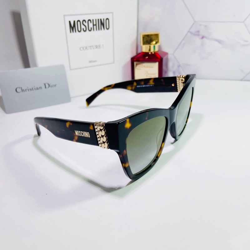Kính MOSCHINO gọng havana