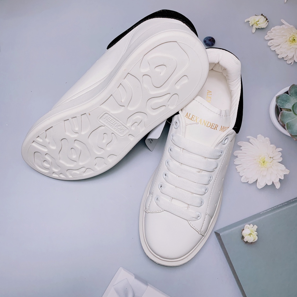🔥FREE SHIP-HÀNG QUẢNG CHÂU  🔥Giày thể thao sneaker🔥 MCQ gót nhung đen full box | BigBuy360 - bigbuy360.vn