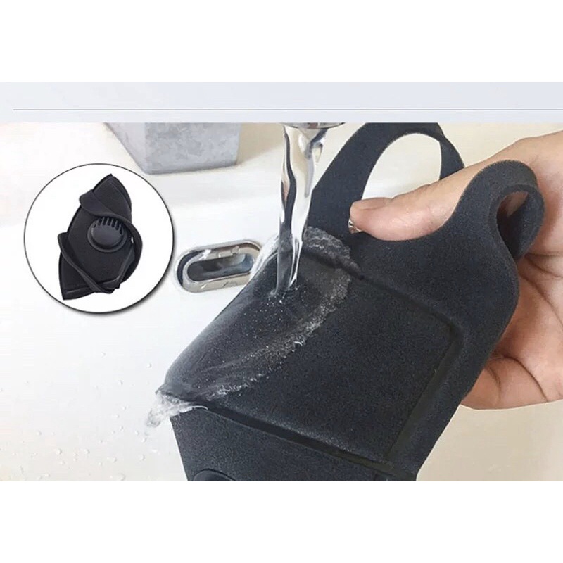 Set 3 Pitta mask có van thở thông khí chống bụi vi khuẩn