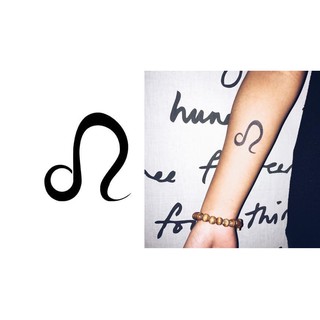 Khuôn hình xăm cung sư tử