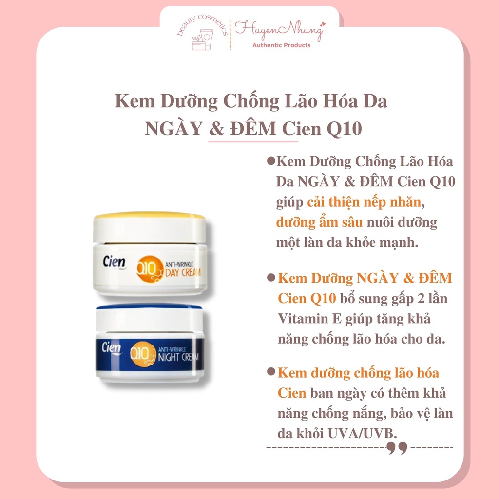 Kem Dưỡng Chống Lão Hóa Cien Q10