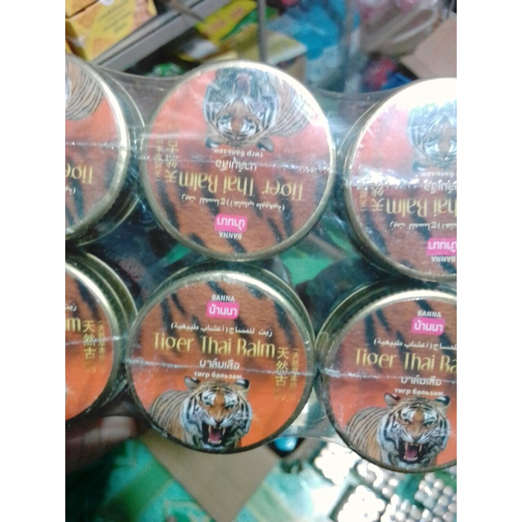 Dầu cù là cọp Thái Lan - Tiger Thai Balm