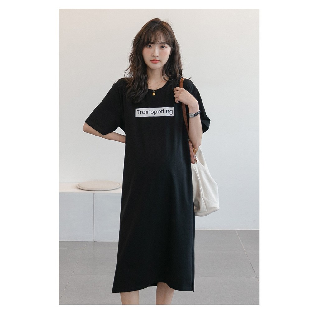 Váy Bầu Đầm Bầu Xinh Cotton Xịn A2122