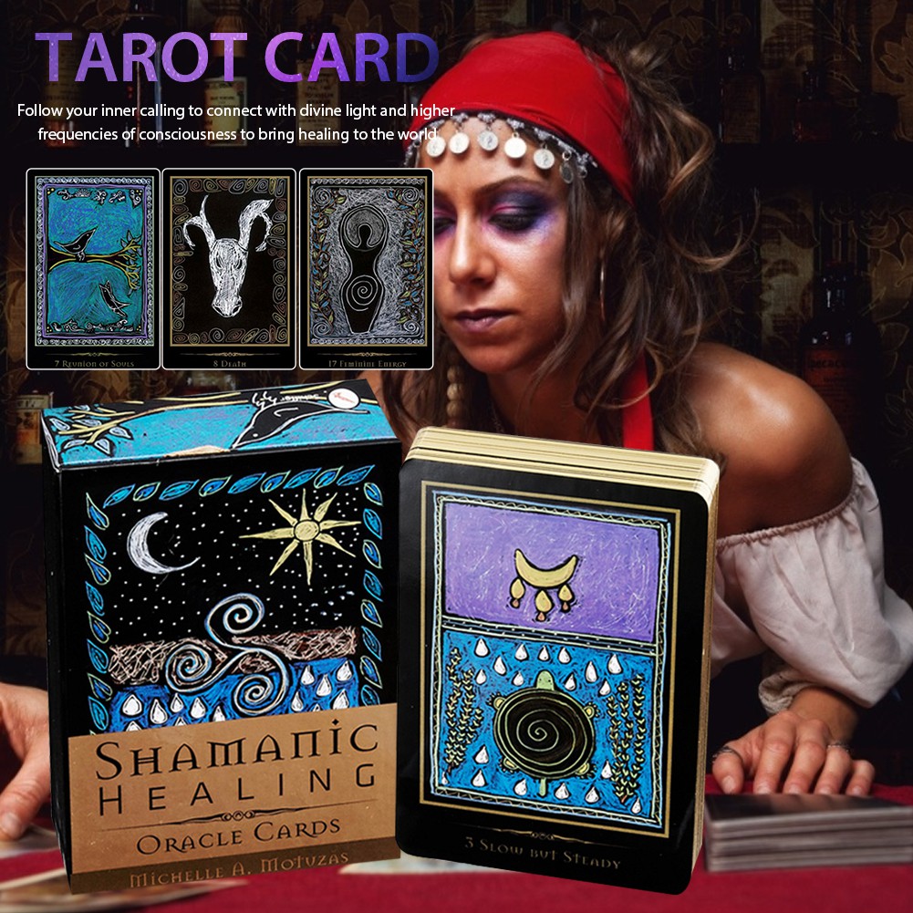Bài Tarot đạo Shaman chữa bệnh đồ chơi tiệc tùng cho trẻ em và người lớn