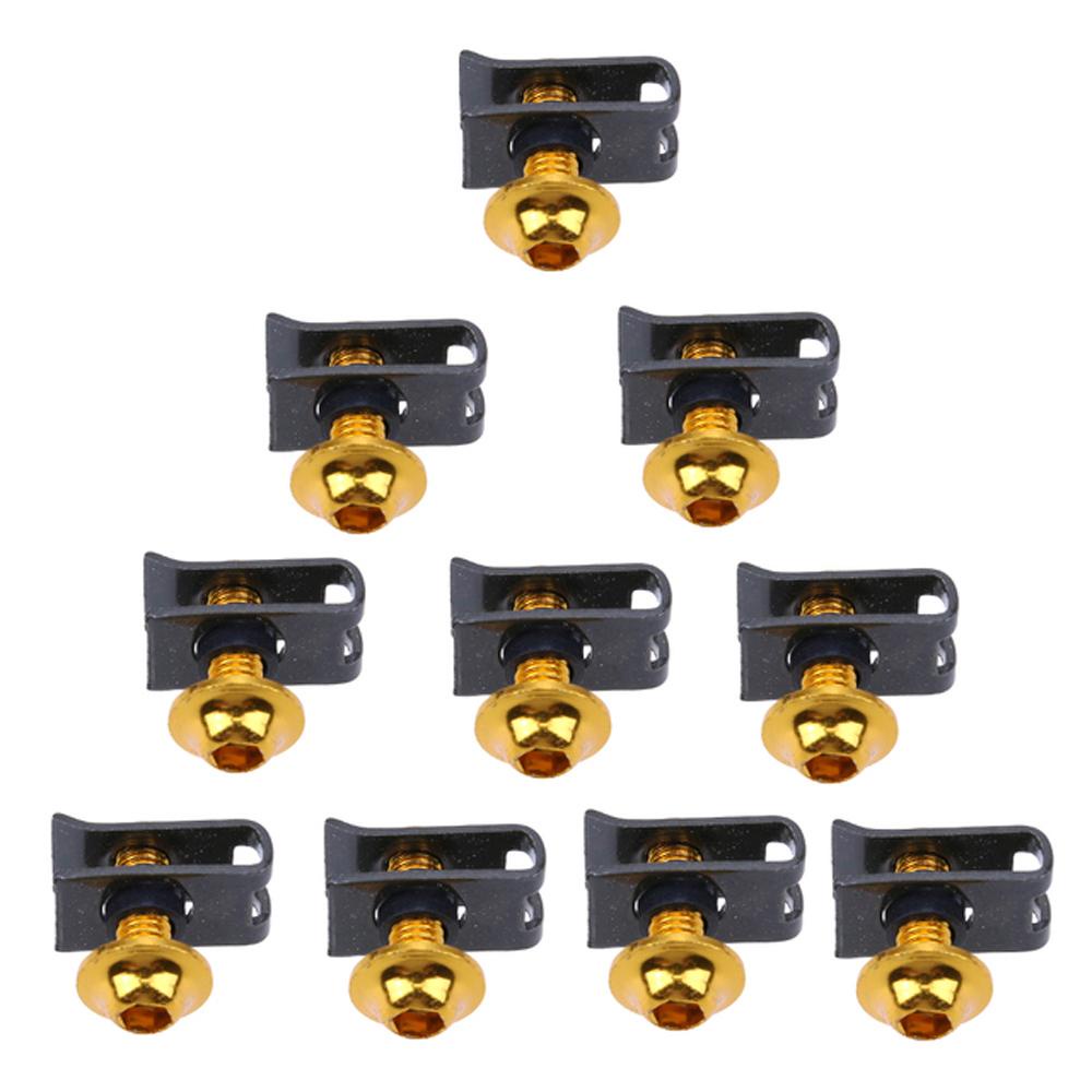 Ốc Vít Nhôm Thay Thế 5X15Mm M5 Thông Dụng Cho Xe Máy / Xe Hơi