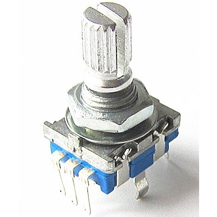 Công tắc xoay vô cấp EC11 trục O (Switch Rotary Encoder EC11)