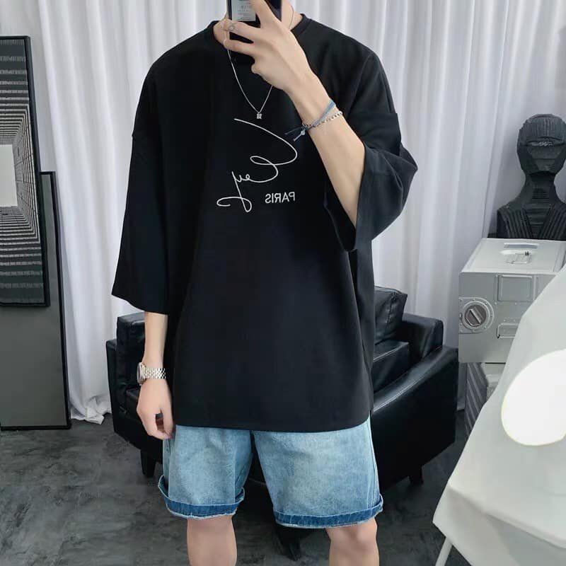 Áo phông Oversize Paris,JACKLANE , Áo cộc tay Unisex Jack Lane | BigBuy360 - bigbuy360.vn