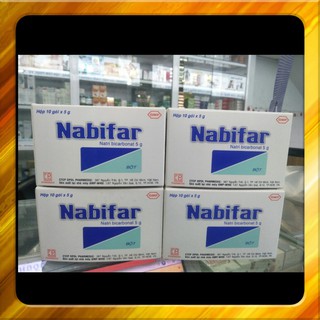 Nabifar (hộp 10 gói) muối rửa vệ sinh cho phái đẹp
