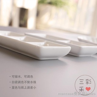Khay Sứ Đựng Màu Nước Vẽ Tranh Chuyên Dụng Tiện Lợi