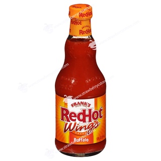 Sốt ớt cay frank's redhot buffalo wings hot sauce, chai 354 ml