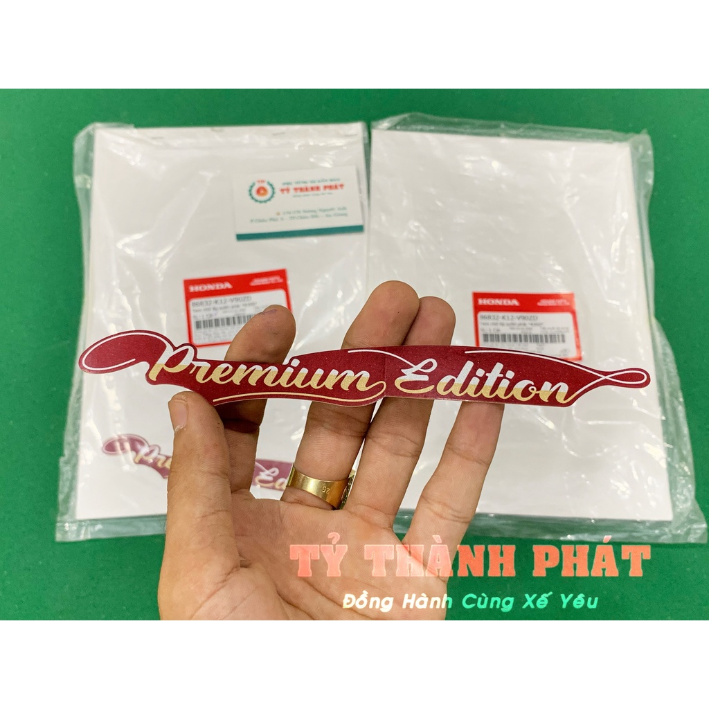 Tem chử Premium Edition Lead 125 Đô 350