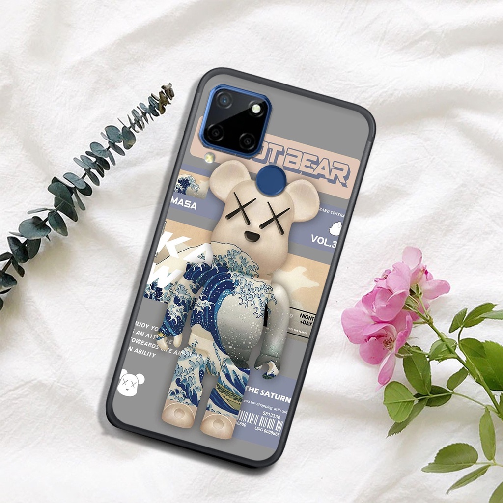 ỐP OPPO REALME C11 - C11 2021 - C12 - C15 - C17 - C20 - C21 - C21y - C25  , In Hình Gấu Robot màu sắc cực đẹp.