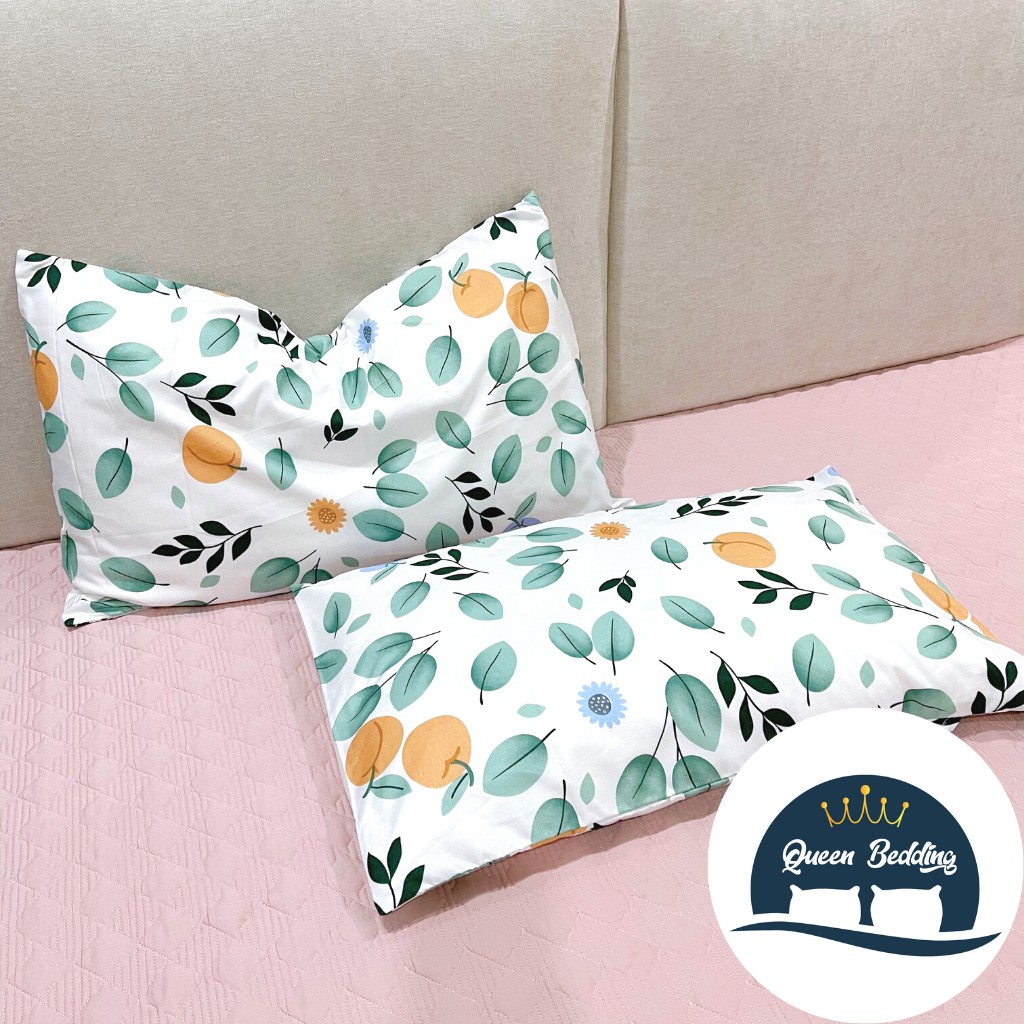 Vỏ Gối Nằm Poly Cotton Kích Thước 45x65cm Nhiều Họa Tiết, Dành Cho Thời Tiết Hè Thu