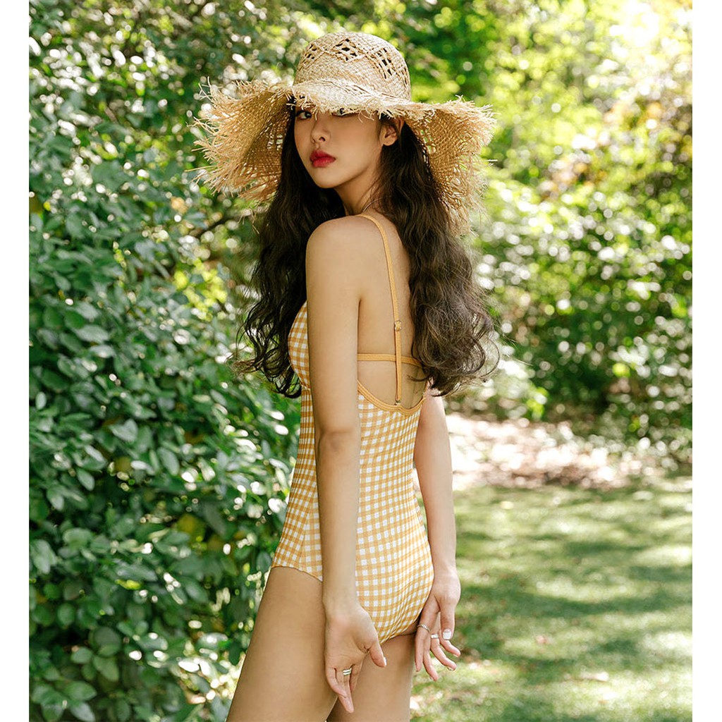 (Hàng Nhập) Bikini 1 mảnh Phiên bản Retro Hàn quốc - Mã #1922