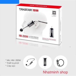 Mic không dây trợ giảng TAKSTAR HM-200W.