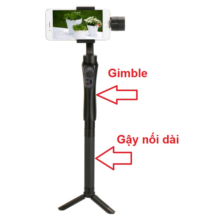 Gậy nối dài Gimbal - Gây tự sướng selfie