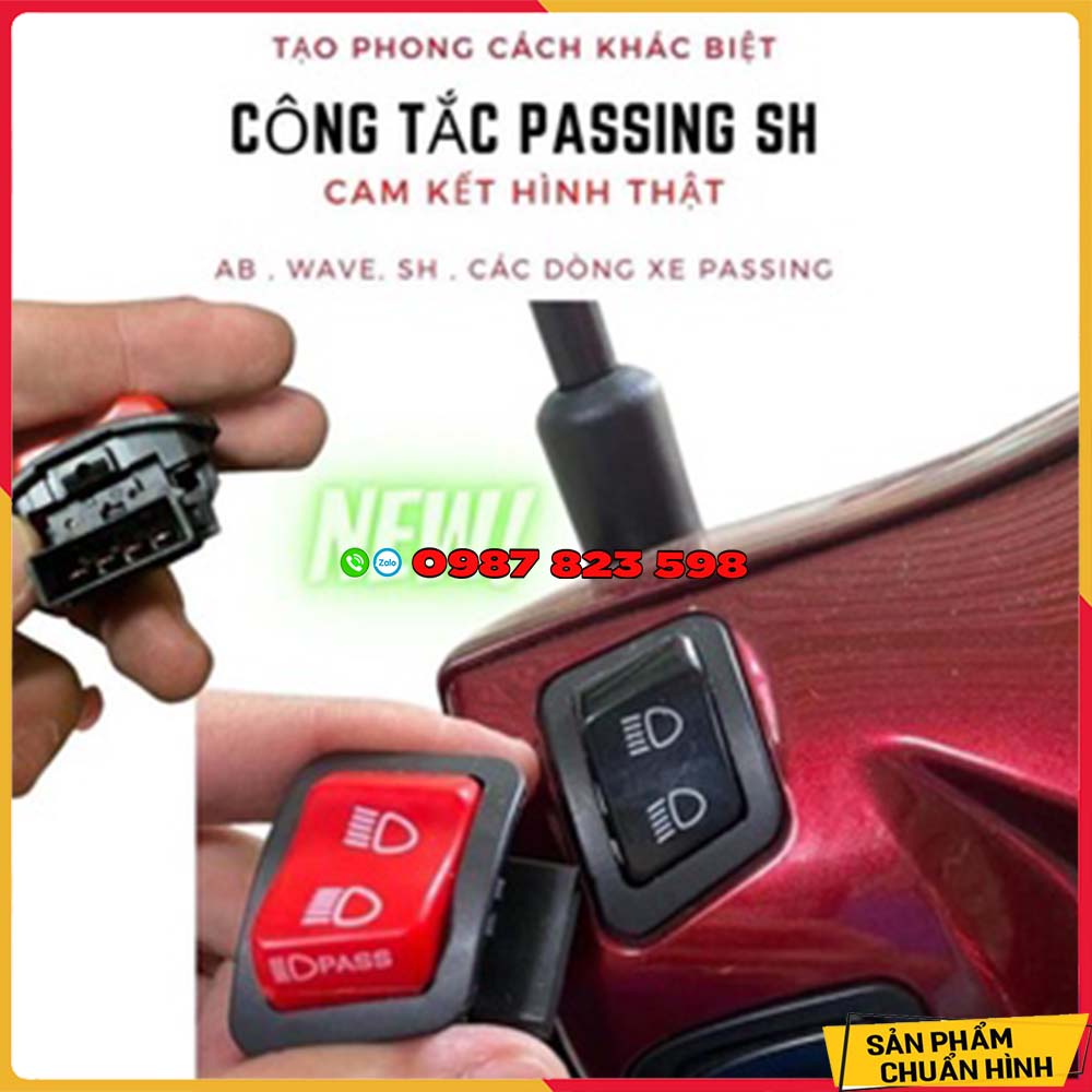 Combo Nút Đỏ 300i Gắn SH Việt 2017 - Sh 2022 - Bộ Nút Đỏ Phong Cách SH Ý
