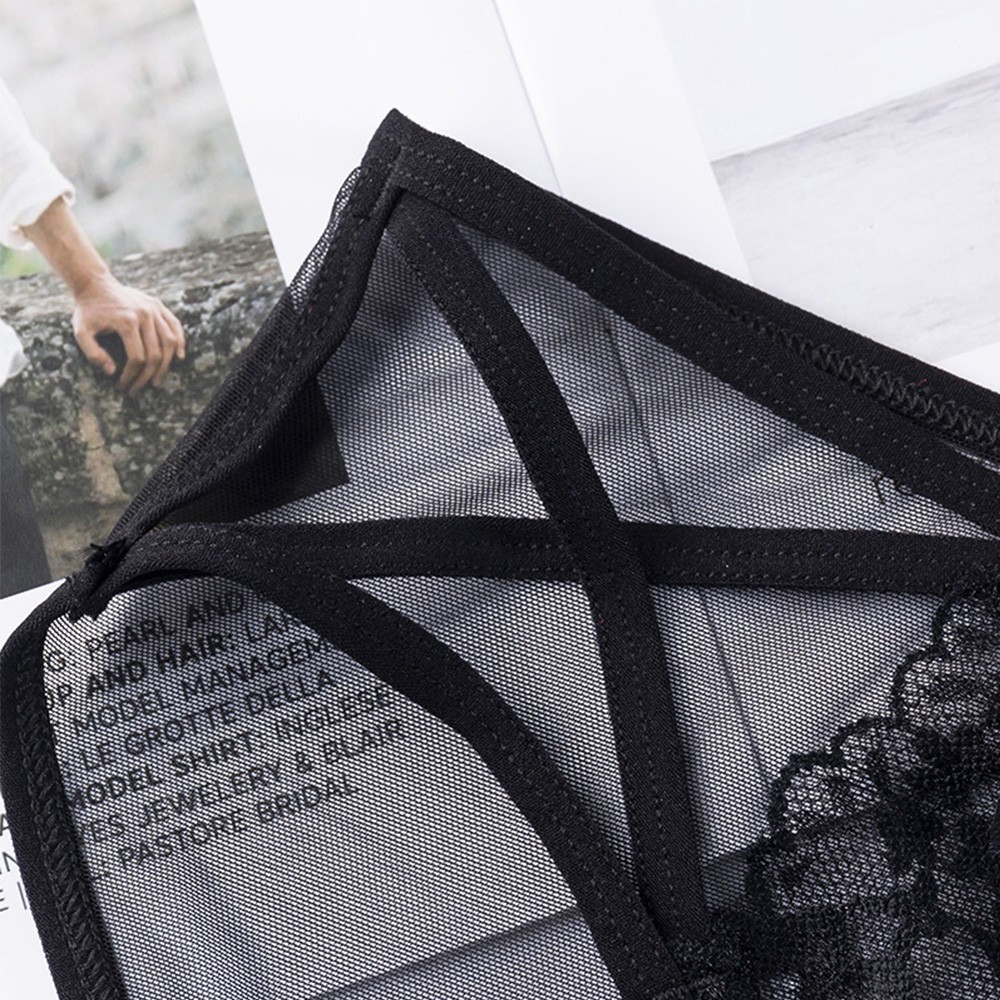 Quần lót ren nhìn thấu không đường may gợi cảm cho nữ