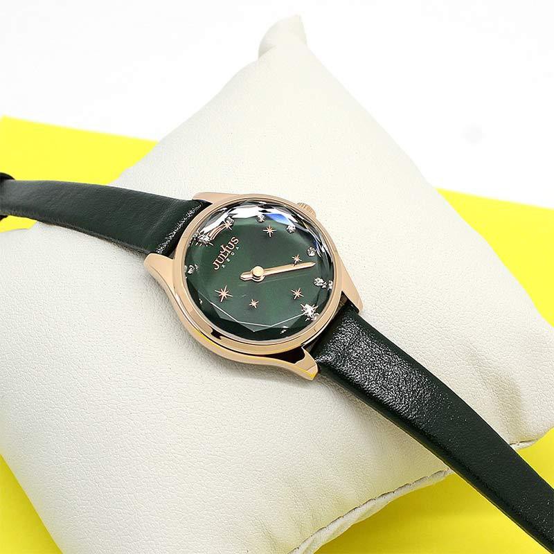 Đồng hồ Nữ Julius JA-1177 dây da | Julius Official