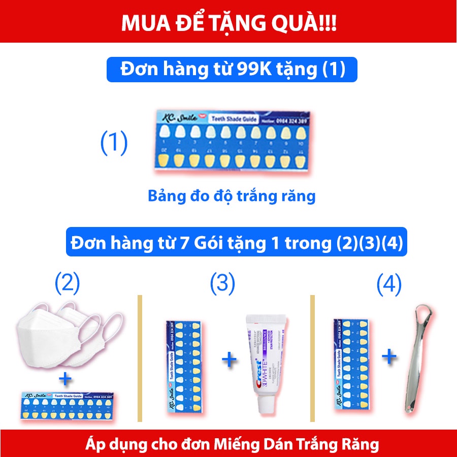 Set 14 gói - 28 Miếng dán trắng răng Crest 3D White - Liệu trình trắng răng 14 ngày