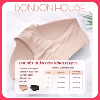 Quần Độn Mông Đúc Su Trơn