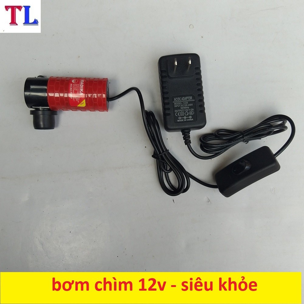 máy bơm nước mini 12v-bơm nước cắt rãnh tường