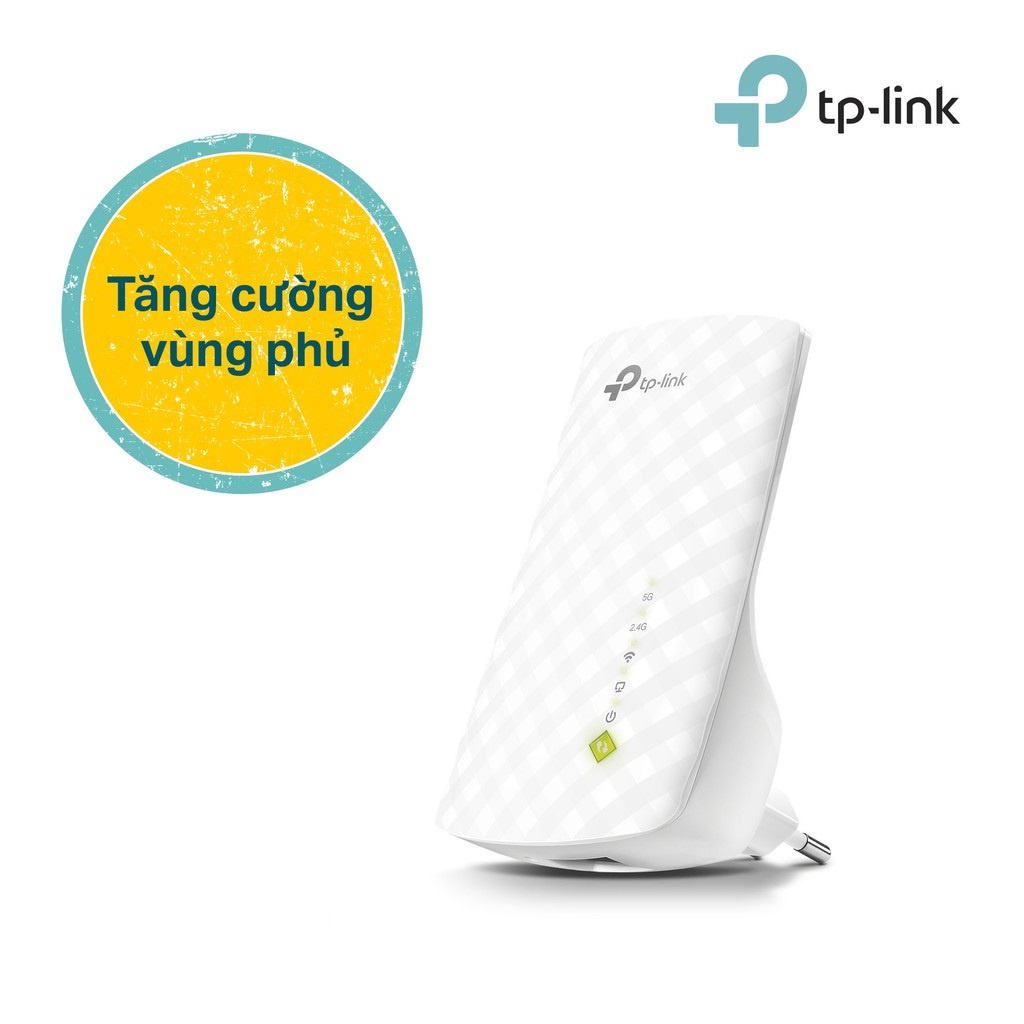 Bộ Mở Rộng Sóng Wifi TP-Link RE200 Chuẩn AC 750Mbps - Hàng Chính Hãng Bảo Hành 2 năm